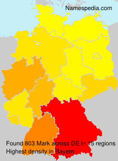 Surname Mark in Germany Surname Mark in Germany
