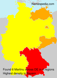 Surname Martinu in Germany Surname Martinu in Germany