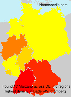 Surname Marzano in Germany Surname Marzano in Germany