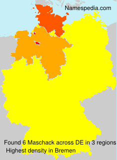 Surname Maschack in Germany Surname Maschack in Germany
