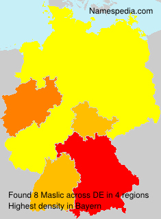 Surname Maslic in Germany Surname Maslic in Germany