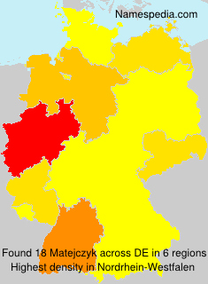 Surname Matejczyk in Germany Surname Matejczyk in Germany