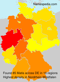 Surname Matis in Germany Surname Matis in Germany