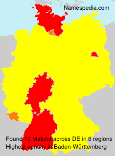 Surname Matulat in Germany Surname Matulat in Germany