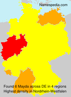 Surname Mayda in Germany Surname Mayda in Germany