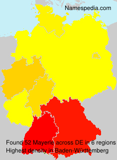 Surname Mayerle in Germany Surname Mayerle in Germany