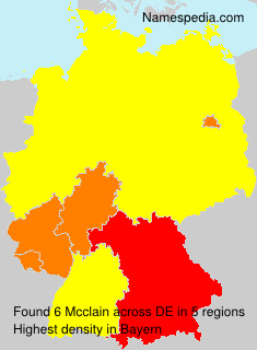 Surname Mcclain in Germany Surname Mcclain in Germany
