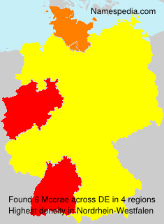 Surname Mccrae in Germany Surname Mccrae in Germany