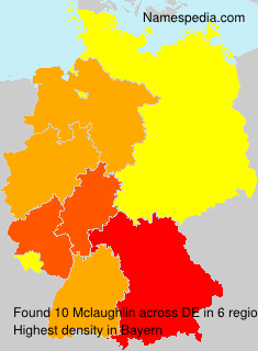 Surname Mclaughlin in Germany Surname Mclaughlin in Germany