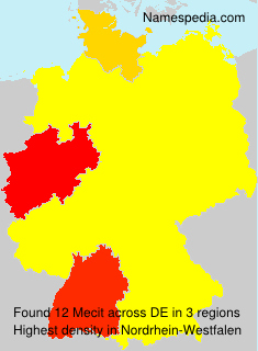 Surname Mecit in Germany Surname Mecit in Germany