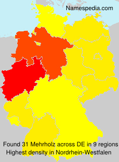 Surname Mehrholz in Germany Surname Mehrholz in Germany
