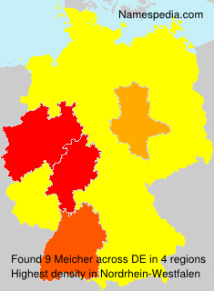 Surname Meicher in Germany Surname Meicher in Germany