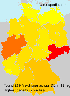 Surname Meichsner in Germany Surname Meichsner in Germany