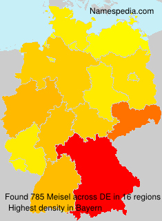 Surname Meisel in Germany Surname Meisel in Germany