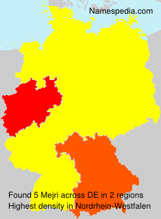 Surname Mejri in Germany Surname Mejri in Germany