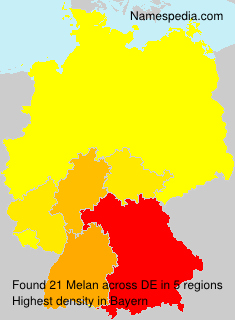 Surname Melan in Germany Surname Melan in Germany