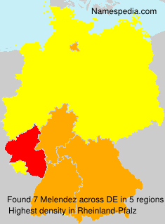 Surname Melendez in Germany Surname Melendez in Germany