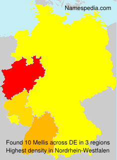 Surname Mellis in Germany Surname Mellis in Germany