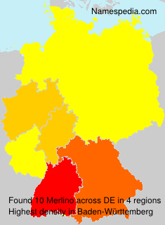 Surname Merlino in Germany Surname Merlino in Germany