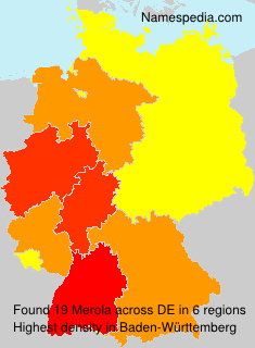 Surname Merola in Germany Surname Merola in Germany