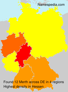 Surname Merth in Germany Surname Merth in Germany