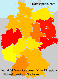 Surname Minkwitz in Germany Surname Minkwitz in Germany