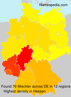 Surname Mischler in Germany Surname Mischler in Germany