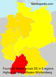 Surname Missel in Germany Surname Missel in Germany