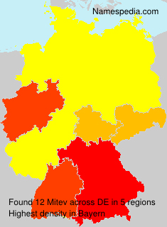 Surname Mitev in Germany Surname Mitev in Germany