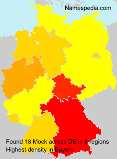 Surname Mock in Germany Surname Mock in Germany