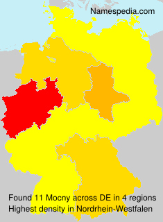 Surname Mocny in Germany Surname Mocny in Germany