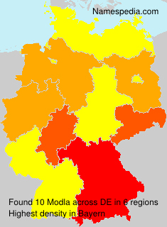 Surname Modla in Germany Surname Modla in Germany