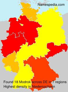Surname Modrok in Germany Surname Modrok in Germany