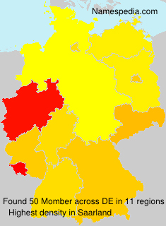 Surname Momber in Germany Surname Momber in Germany