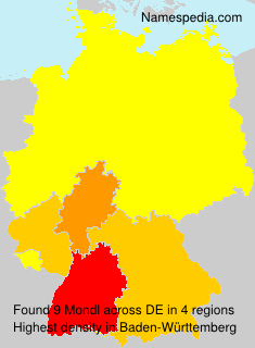 Surname Mondl in Germany Surname Mondl in Germany