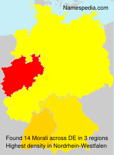 Surname Morali in Germany Surname Morali in Germany