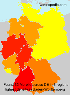 Surname Morello in Germany Surname Morello in Germany