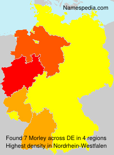 Surname Morley in Germany Surname Morley in Germany