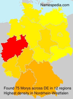 Surname Morys in Germany Surname Morys in Germany