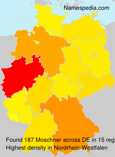 Surname Moschner in Germany Surname Moschner in Germany