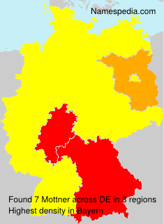 Surname Mottner in Germany Surname Mottner in Germany