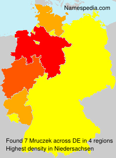Surname Mruczek in Germany Surname Mruczek in Germany