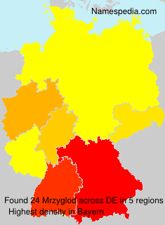 Surname Mrzyglod in Germany Surname Mrzyglod in Germany