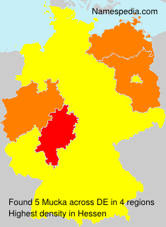 Surname Mucka in Germany Surname Mucka in Germany