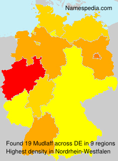 Surname Mudlaff in Germany Surname Mudlaff in Germany