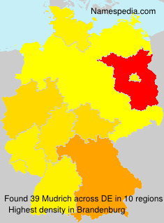 Surname Mudrich in Germany Surname Mudrich in Germany