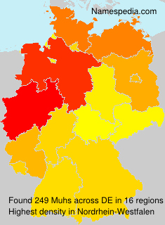 Surname Muhs in Germany Surname Muhs in Germany
