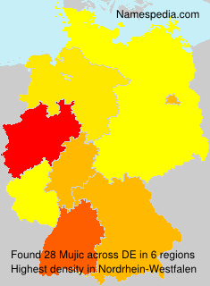 Surname Mujic in Germany Surname Mujic in Germany
