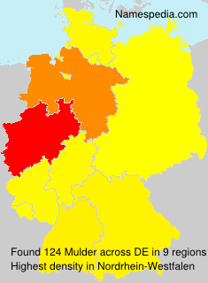 Surname Mulder in Germany Surname Mulder in Germany