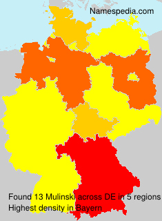 Surname Mulinski in Germany Surname Mulinski in Germany